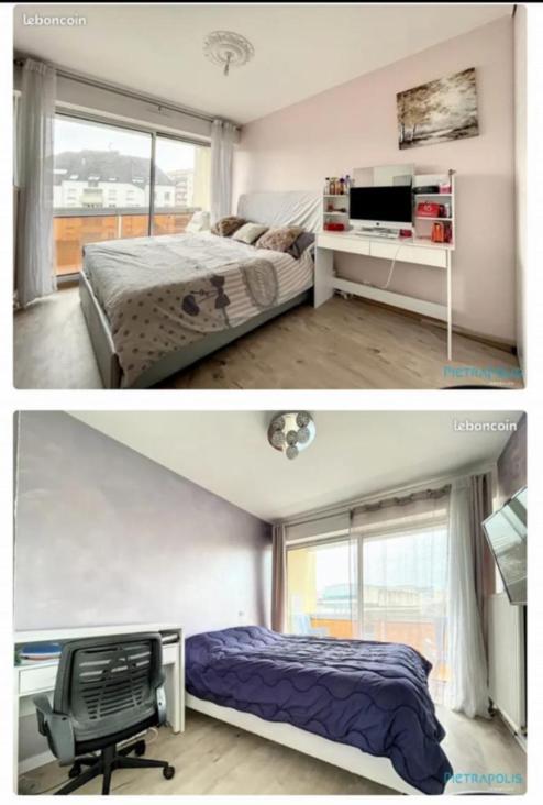 Bel Appartement Lumineux De 100M2 6 Places 3 Chambres Au 3E Etage Avec Ascenseur -A 5Mn A Pied Du Parc Des Expositions Congres De Dijon Et Eng Et 10Mn Du Centre Ville Place Parking Devant L'Immeuble Bagian luar foto