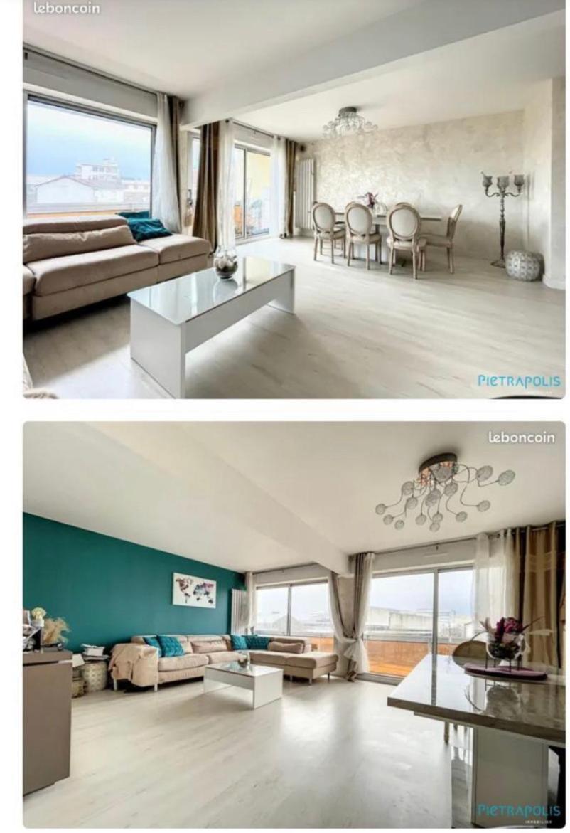 Bel Appartement Lumineux De 100M2 6 Places 3 Chambres Au 3E Etage Avec Ascenseur -A 5Mn A Pied Du Parc Des Expositions Congres De Dijon Et Eng Et 10Mn Du Centre Ville Place Parking Devant L'Immeuble Bagian luar foto